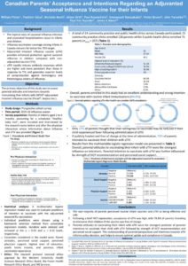 thumbnail of Canadian Parents Acceptance and Intentions Regarding an Adjuvanted Seaso…